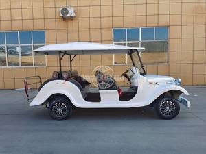 Carrito de Golf Eléctrico de Estilo Vintage para Turismo con Motor de 5KW y Batería de Litio para Hoteles, Resorts y Playas - Product Image 5