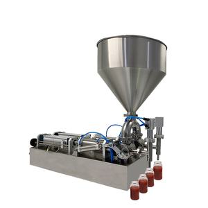 Machine de remplissage de pâte à vaisselle à volume réglable à prix abordable 2026 avec trémie en acier inoxydable pour usine - Product Image 1