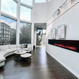 Vapor de agua independiente niebla fuego vapor <span class=keywords><strong>chimenea</strong></span> <span class=keywords><strong>Cassette</strong></span> Artificial 3D humidificador <span class=keywords><strong>chimenea</strong></span> eléctrica con luz Led 1500mm - Product Image 6