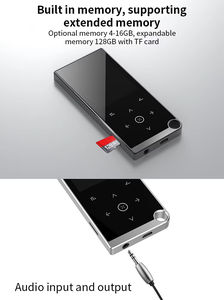 Reproductor MP3 de 2.4 Pulgadas, 8/16 GB, con Radio FM, Reproductor de Video, Libro Electrónico, BT4.2, MP3, MP4 - Product Image 2