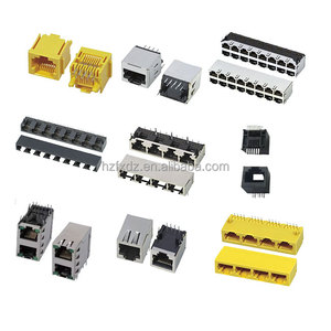 Разъемы <span class=keywords><strong>RJ45</strong></span> GLGNET, электроника, Cat6, штекер <span class=keywords><strong>RJ45</strong></span>, 8P8C, сетевые разъемы UTP, разъем <span class=keywords><strong>RJ45</strong></span> (штекер) Cat6, интегрированная схема - Product Image 1