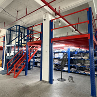 Plateforme de mezzanine industrielle pour entrepôt, système de rayonnage en acier à charge lourde, OEM ODM pour grands centres logistiques en Asie du Sud-Est