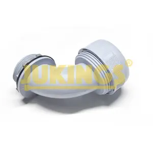1/2 Zoll flüssigkeits dichter 90-Grad-Anschluss Typ B Flexibler nicht metallischer elektrischer Rohr verbinder für Nylon verbinder