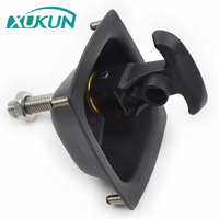 Poignée en T en alliage de zinc pour véhicule lourd XK127, boîte à outils, loquet de compression pliable