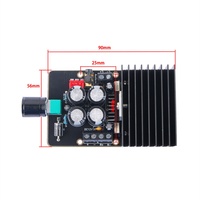 Carte d'amplificateur de puissance numérique TDA7377 30W*2 12V Classe AB Double canal stéréo DIY Module d'amplificateur de puissance embarqué