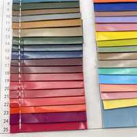 Cuir synthétique souple sans solvant élastique à quatre voies de 0.9mm de haute qualité pour chaussures vestimentaires