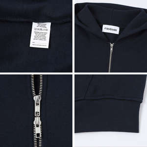 Sweat-shirts à capuche unisexes en polaire d'hiver avec logo personnalisé, broderie 3D, vente chaude, haute qualité, surdimensionnés, épaules tombantes, cordons colorés - Product Image 4