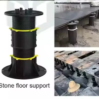 Carreaux de céramique pour terrasse extérieure Solive de sol Meilleure vente Support de pavé à nivellement automatique Piédestal réglable en plastique