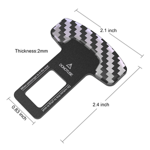 Clip d'alarme pour <span class=keywords><strong>ceinture</strong></span> de sécurité de voiture, bloqueur silencieux, éliminateur universel - Product Image 2
