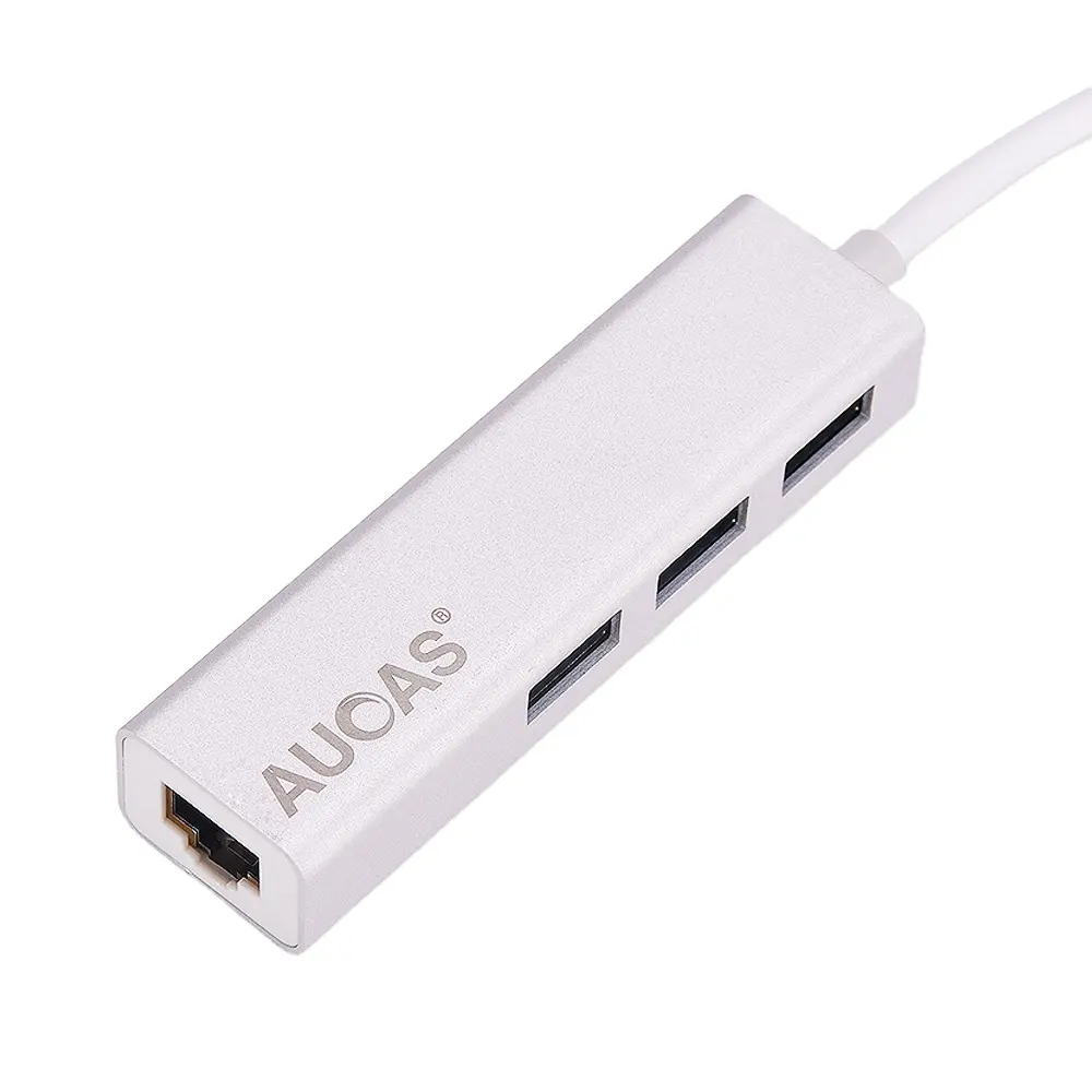 High Speed USB Hub 3.0 Transmission 1000Mbps Gigabit RJ45 Network Card Ethernet Adapter Connection To Computer Devices