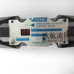 วาล์วควบคุมทิศทาง Tokimec รุ่น Com 5 33C 70 CH 10 S4 อุปกรณ์อุตสาหกรรมระบบไฮดรอลิกไฟฟ้าแบบสัดส่วน - Product Image 4