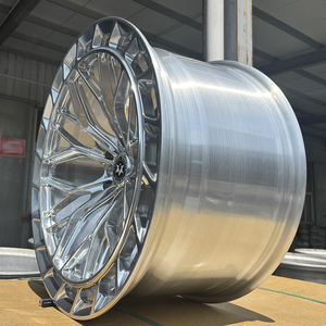 Viaol 五辐条 <span class=keywords><strong>50</strong></span> 光面透明锻造合金轮毂 8-12 英寸 5*120 5*112 5*114 4 件全新 RS5 RS6 - Product Image 4