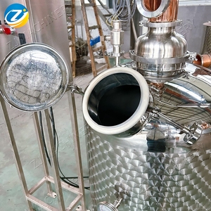 ZJ 200L 단일 벽 증류 기계 낮은 예산 증류기 알코올 스틸 장비 홈 증류기 Moonshine - Product Image 3