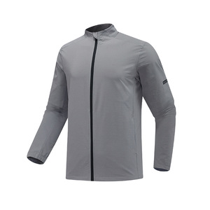 Chaqueta de Hombre para Exteriores, Tejida, con Cuello Alto, Resistente al Viento e Impermeable, Deportiva, de Corte Holgado, para Otoño e Invierno - Product Image 5