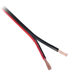 Cable de Altavoz CCA con Aislamiento de PVC, Sin Blindaje, 14AWG/16AWG/18AWG, Rojo y Negro, para Sistemas de Altavoces y Computadoras - Product Image 5