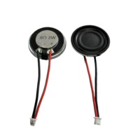 Komponen Speaker Kecil Magnet Internal Diafragma Laminasi Tahan Panas 28mm Bulat 8Ohm 2W 4Ohm 3W Suara Bagus Loudspeaker