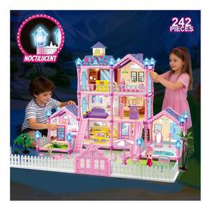 Juegos de Casa de Muñecas con Muebles, Comida en Miniatura, Bandeja de Carne y Pastel, Tazones, Olla para Sopa, Decoración de Resina, Juguete de Regalo - Product Image 3