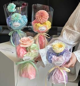 กระดาษห่อของขวัญลายไล่สีมุกซิดนีย์ ขนาด 50*70 ซม. รุ่นใหม่ปี 2024 สำหรับห่อดอกไม้และของขวัญ - Product Image 5