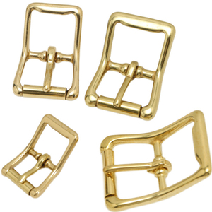 Hebilla de latón para cinturón, hebilla de pasador para correa de cinturón, hebilla metálica para zapatos y relojes, collar personalizado con púas para perro, deslizador para cinturón táctico de servicio - Product Image 1