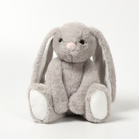 Jouets en peluche personnalisés doux et personnalisables par sublimation, lapins en peluche à longues oreilles pour enfants