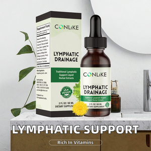 Gocce per Drenaggio Linfatico con Estratti Erboristici Selvatici e Vitamine, 60ml, Integratore Alimentare, Vendita Diretta dalla Fabbrica, OEM, per Esportazione Transfrontaliera - Product Image 2