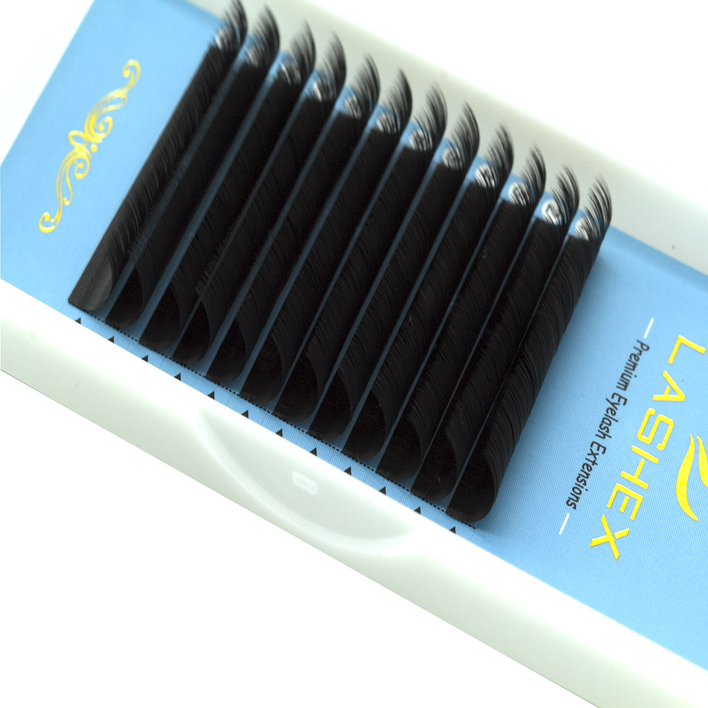 Идеальный вентилятор глубокого черного цвета, со 0,03 мм легкая шум вентилятора серийной ресницы индивидуальные пушистый ресниц искусственной норки матовый объем Кашемир для наращивания ресниц