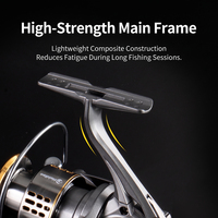 Reel Pancing Ultralight 500/800/1000-7000, Reel Pancing Serbaguna, Reel Pancing Ikan Mas, Reel Pancing Surf untuk Air Tawar dan Air Asin