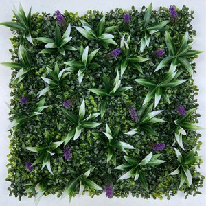 Panel de musgo de pared de jungla artificial 3D personalizado al por mayor cubierta de jardín verde vertical con plantas similares a la hierba para paisajismo - Product Image 6