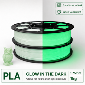 ไส้พลาสติกเรืองแสงในที่มืด PLA ขนาด 1.75 มม. น้ำหนัก 1 กก. หลายสี เรืองแสงสม่ำเสมอ เหมาะสำหรับของเล่น ตกแต่งกลางคืน สำหรับผู้ขายบน Etsy - Product Image 5