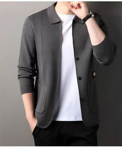 <span class=keywords><strong>Cardigan</strong></span> Autunnale da Uomo 2026: Nuovo Stile Business <span class=keywords><strong>alla</strong></span> <span class=keywords><strong>Moda</strong></span>, Lavorato a Maglia, Manica Regolare, Personalizzabile, Vendita all'Ingrosso - Product Image 2