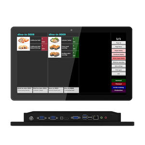 Sistema de visualización de cocina para restaurante Kds hardware 13,3 15,6 17 19 21,5 pulgadas Windows Pos Monitor de pantalla táctil para cocina de restaurante - Product Image 4