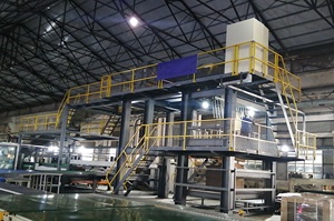 Hoàn toàn tự động các tông sóng Fanfold Z loại gấp giấy Hội Đồng Quản trị dây chuyền sản xuất - Product Image 2