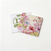 Posavasos de Cartón Personalizados para Regalo Promocional, Posavasos de Pulpa de Papel Absorbentes y Económicos para Bebidas, Posavasos de Cerveza para Bar, Tapete para Mesa