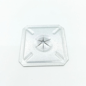 Nettoyeur d'isolation à Clips carré en acier galvanisé, 10 pièces, Clips à verrouillage automatique, lave-linge <span class=keywords><strong>pour</strong></span> fixer des épingles d'isolation - Product Image 1