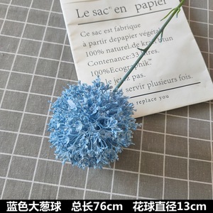 Fleurs artificielles en soie bleue très demandées : Hortensias, Roses, Orchidées – Tiges pour arrangements floraux de mariage et de maison – Vente en gros, directement de l'usine - Product Image 5