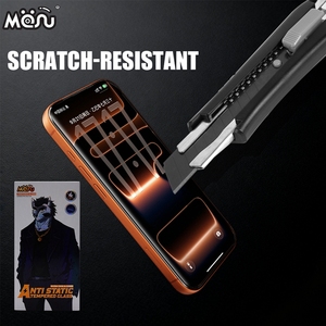 Pellicola Protettiva in Vetro Temperato HD Antistatica Trasparente per iPhone 17 Pro <span class=keywords><strong>Max</strong></span>, Anti-Impronta, con Arco Ampio, Copertura Completa, Vendita all'Ingrosso - Product Image 5