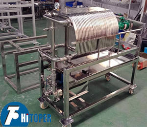 Filtro de acero inoxidable de tipo de placa-marco, máquina de prensado de filtro de estilo mini - Product Image 3