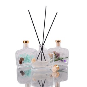 <b>Reed</b> <b>Diffuser</b> Set 100ml Glass Rectangular Long Lasting Aroma Home Use Hotel Ornament - Product Image 4