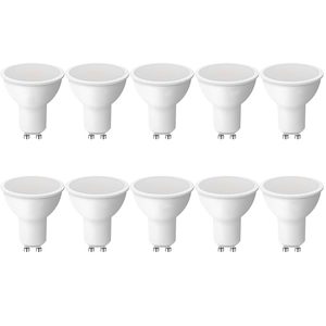 <span class=keywords><strong>Ampoule</strong></span> <span class=keywords><strong>LED</strong></span> FLINT certifiée dimmable <span class=keywords><strong>GU10</strong></span> AC120V 5,5W 3000K <span class=keywords><strong>Blanc</strong></span> <span class=keywords><strong>Chaud</strong></span> 500 Lumens 40° Faisceau Large pour Éclairage Encastré sur Rail Cuisine - Product Image 1