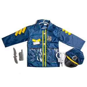 Ensemble de vêtements pour enfants, jeu de policier, nouveau style, faire semblant