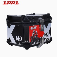 Prix direct usine – Lot de 3 valises en alliage d'aluminium étanches grande capacité pour coffre arrière de moto de tourisme