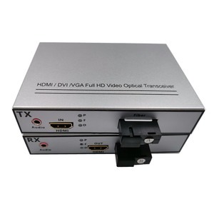 1920X1080P 60Hz 20KM <strong>Extender</strong> <strong>USB</strong> KVM Fiber Optical <strong>Extender</strong> HD MI to Fiber Optic Video Converter - Product Image 4