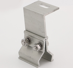 Aluminum Solar Clamp – Standing Seam / T-Type / Angle C Clamp for Photovoltaic <b>Racking</b> <b>System</b> - Product Image 3
