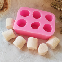 HY Baumwolle Süßigkeitenform Silikonform zur Herstellung von Süßigkeiten Tönchen Lehm Schokolade Kuchen Dekoration Harz Handwerk
