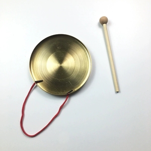 Gong en cuivre pour enfants, instrument de percussion portatif pour l'éducation préscolaire, vente en gros - Product Image 2