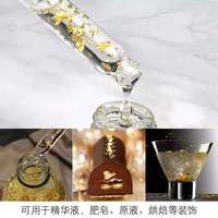 Vente directe d'usine marque privée flocons d'or comestibles bricolage boulangerie décoration feuille d'or papier d'aluminium