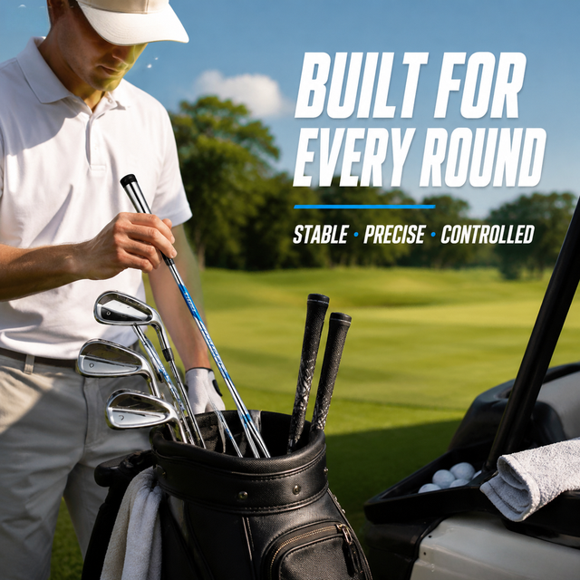 N.S.PRO 8-Piece Shaft Set -Japanese Steel Iron Shafts, Professional Grade for Golf Brands & Workshops