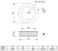 thyristor inductotherm scr 2800V
