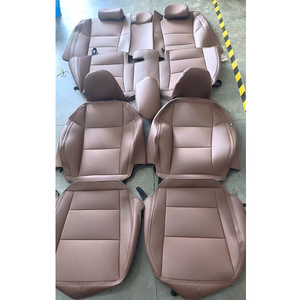 Housses de siège de <span class=keywords><strong>voiture</strong></span> en cuir de luxe sur mesure pour Lexus GS Series 2004-2018, toutes saisons, 5 places, avant et arrière, ensemble complet - Product Image 3