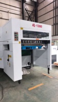 Máquina Automática de Troquelado y Plegado de Placas de 1300 mm con Alimentador Superior por Succión para Cartón Corrugado y Cajas de Cartón